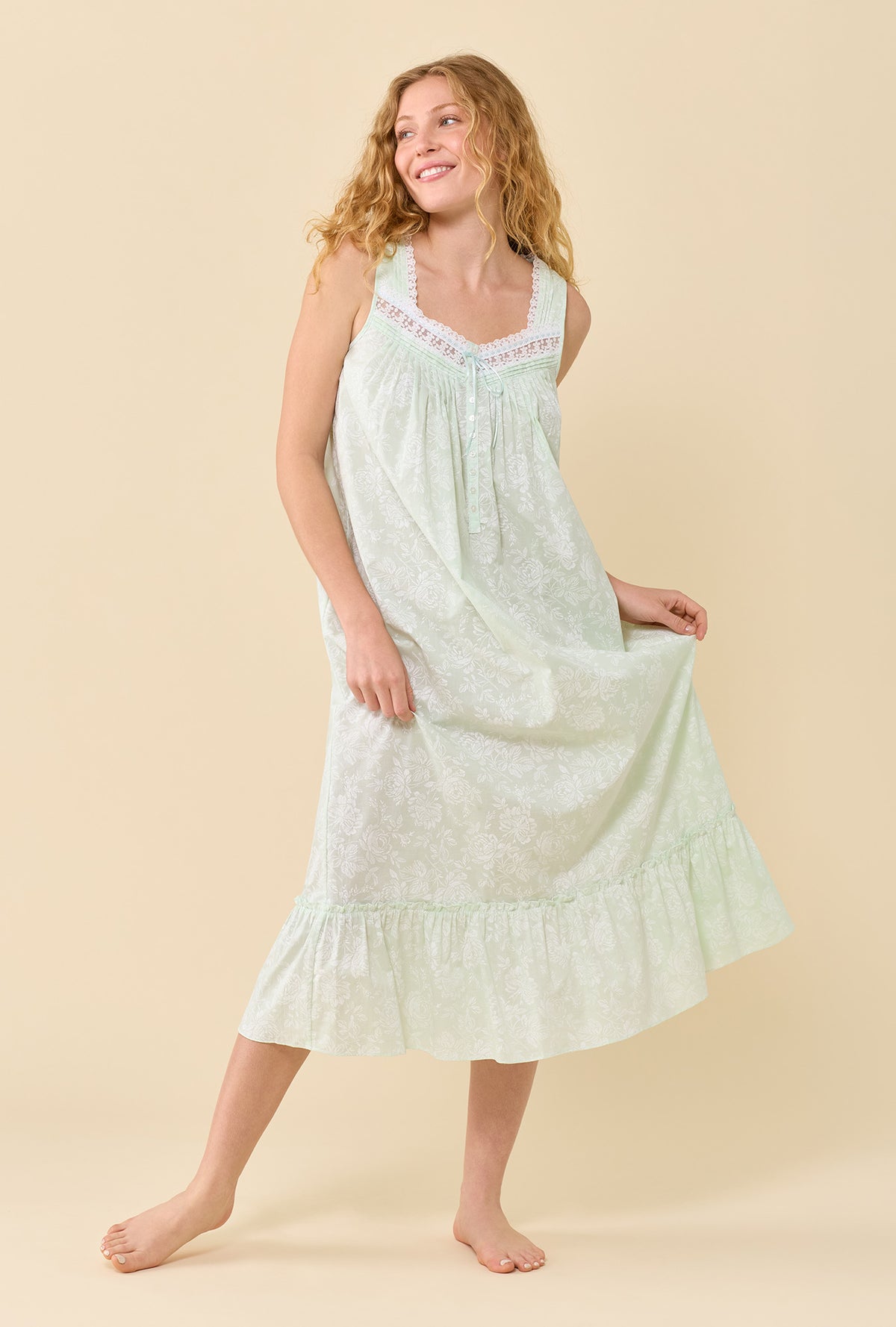 The Eileen Sage Briar Nightgown