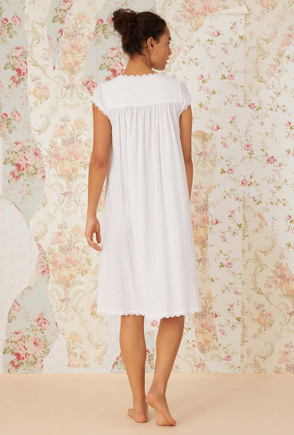 Villa Blanca Waltz Knit Nightgown - Eileen West