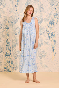 The "Eileen" Blue Haven Tencel™ Modal Ballet Nightgown
