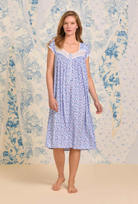 A lady wearing Bluebelle Meadow Tencel™ Modal Waltz Gown