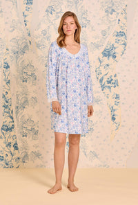 Floral Whisper Dream Sweater Knit Chemise