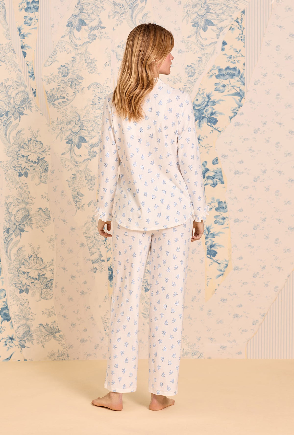 Lily Reverie Cotton Pointelle Pajama