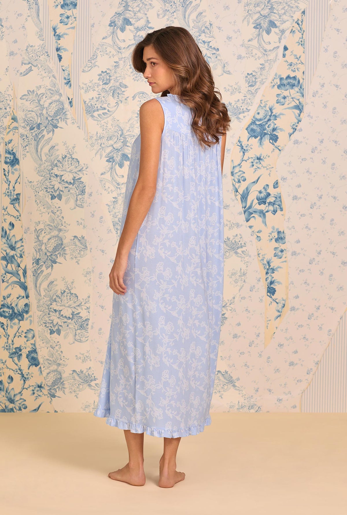 The "Eileen" Blue Haven Tencel™ Modal Ballet Nightgown