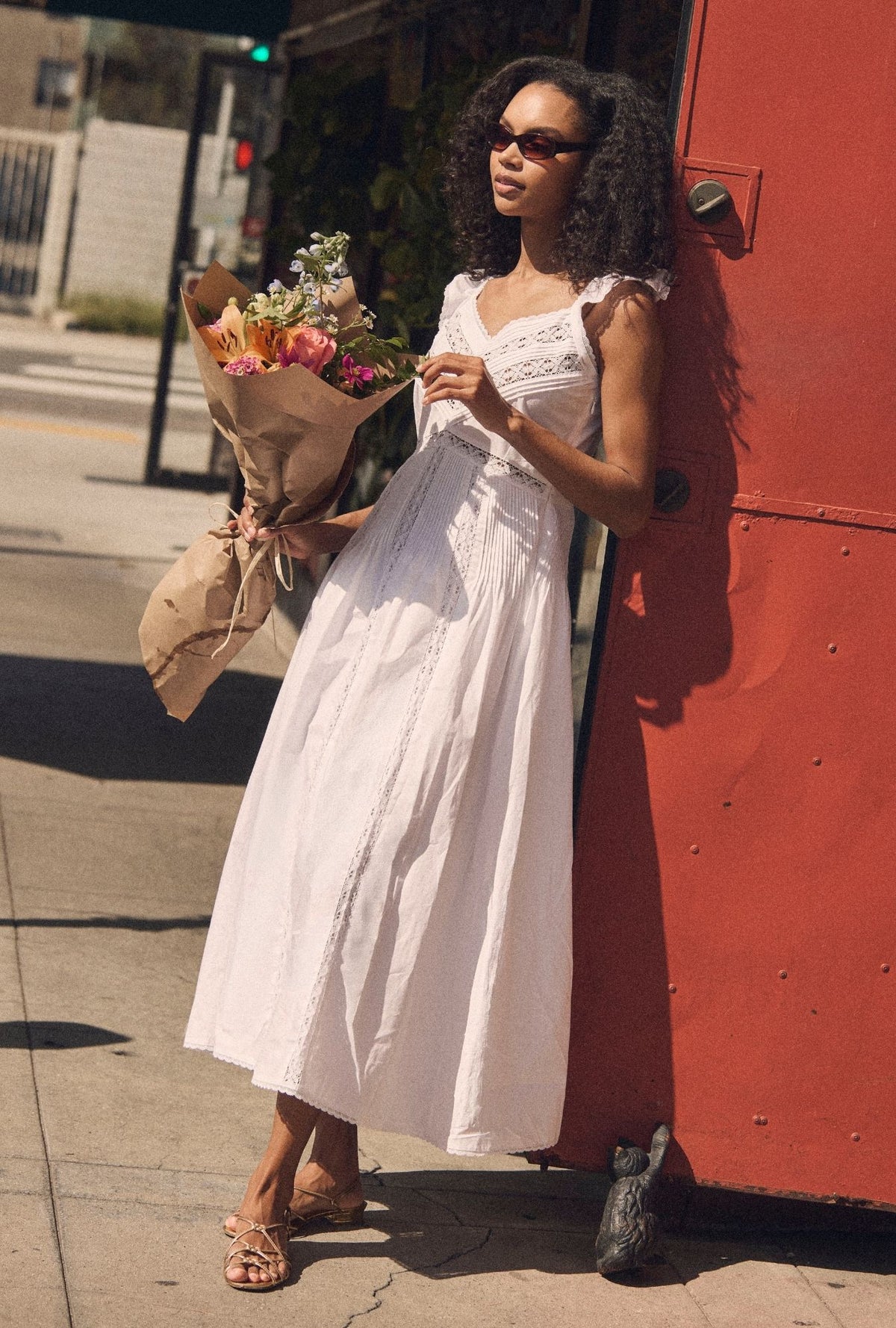 long leopard maxi dress Runaway The Label Sari Maxi Dress
