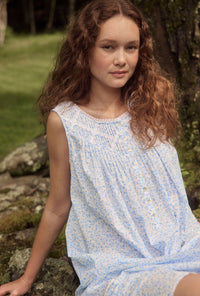 Pacific Petal Cotton Lawn Chemise