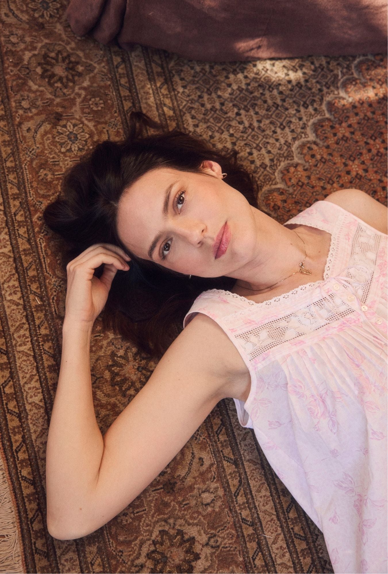 Blush Rose Cotton Lawn Chemise