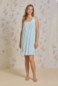 A lady wearing Buttercup Breeze Tencel ™ Modal Chemise