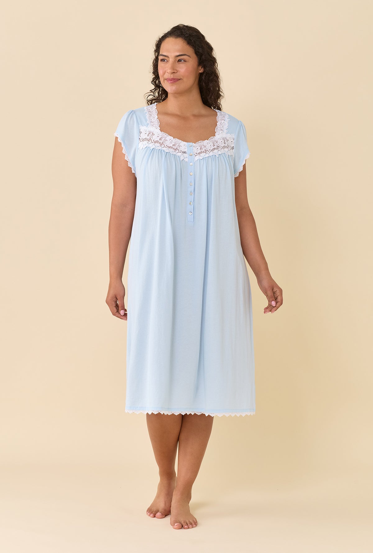 Villa Blanca Waltz Knit Nightgown