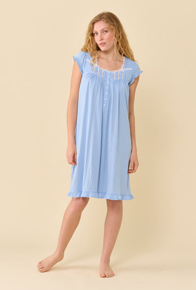sleepwear dress Wisteria Nightwear Gown - White just ultra Women's Sleepwear & Loungewear |