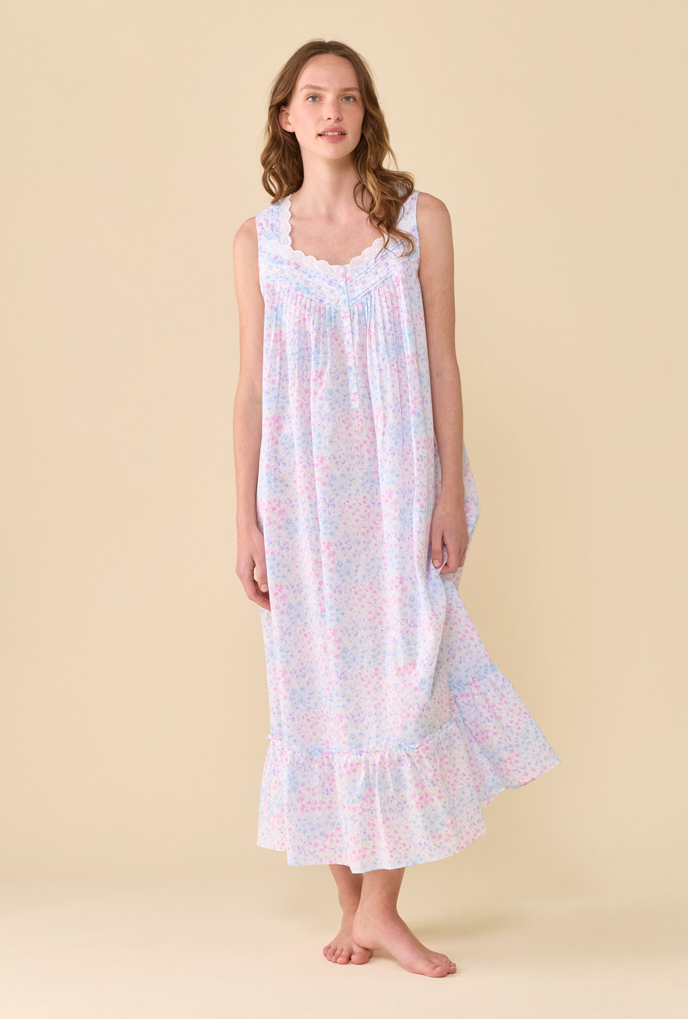 Eileen Painted Posies Nightgown