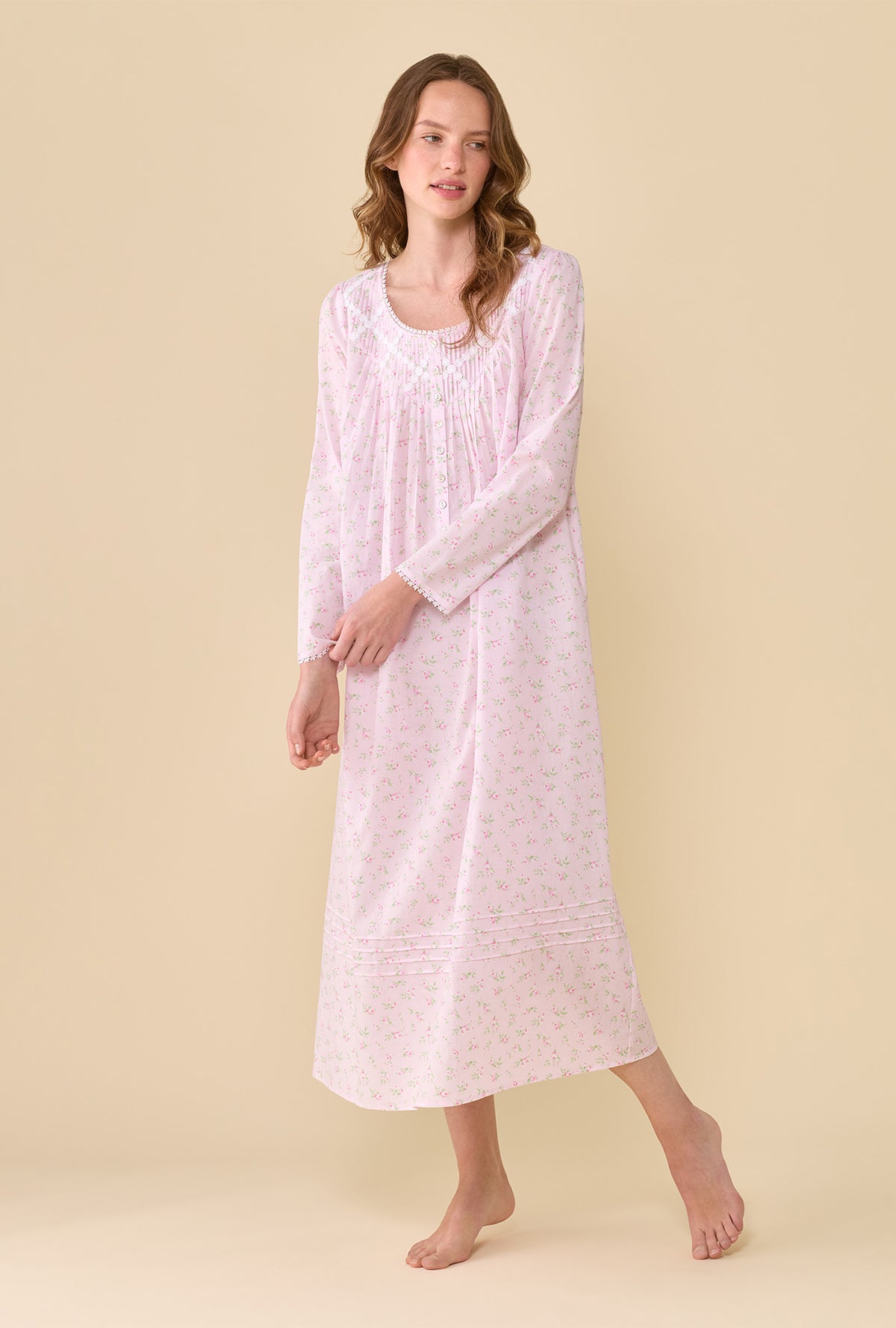 Poetic Long Sleeve Ballet Nightgown