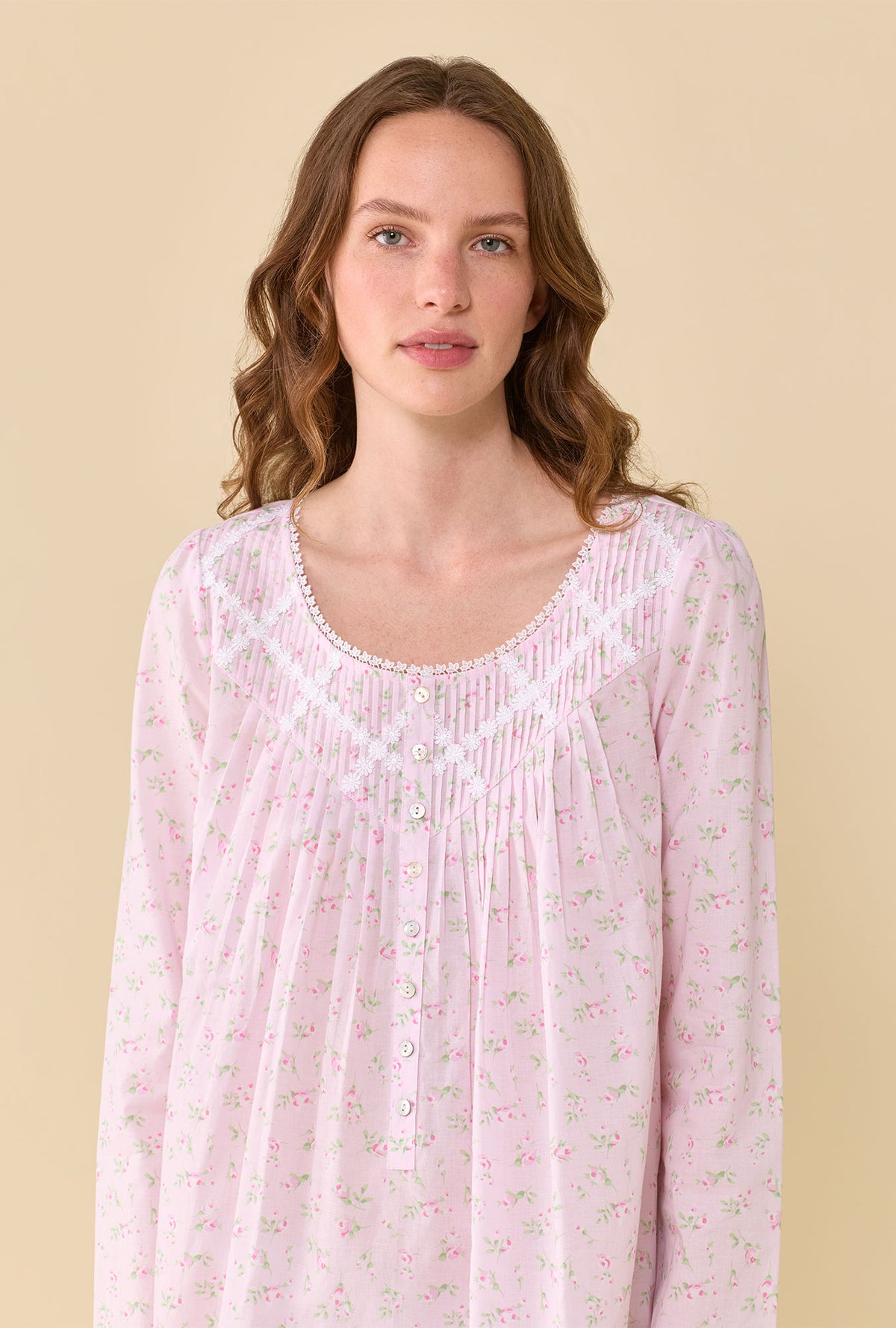 Poetic Long Sleeve Ballet Nightgown