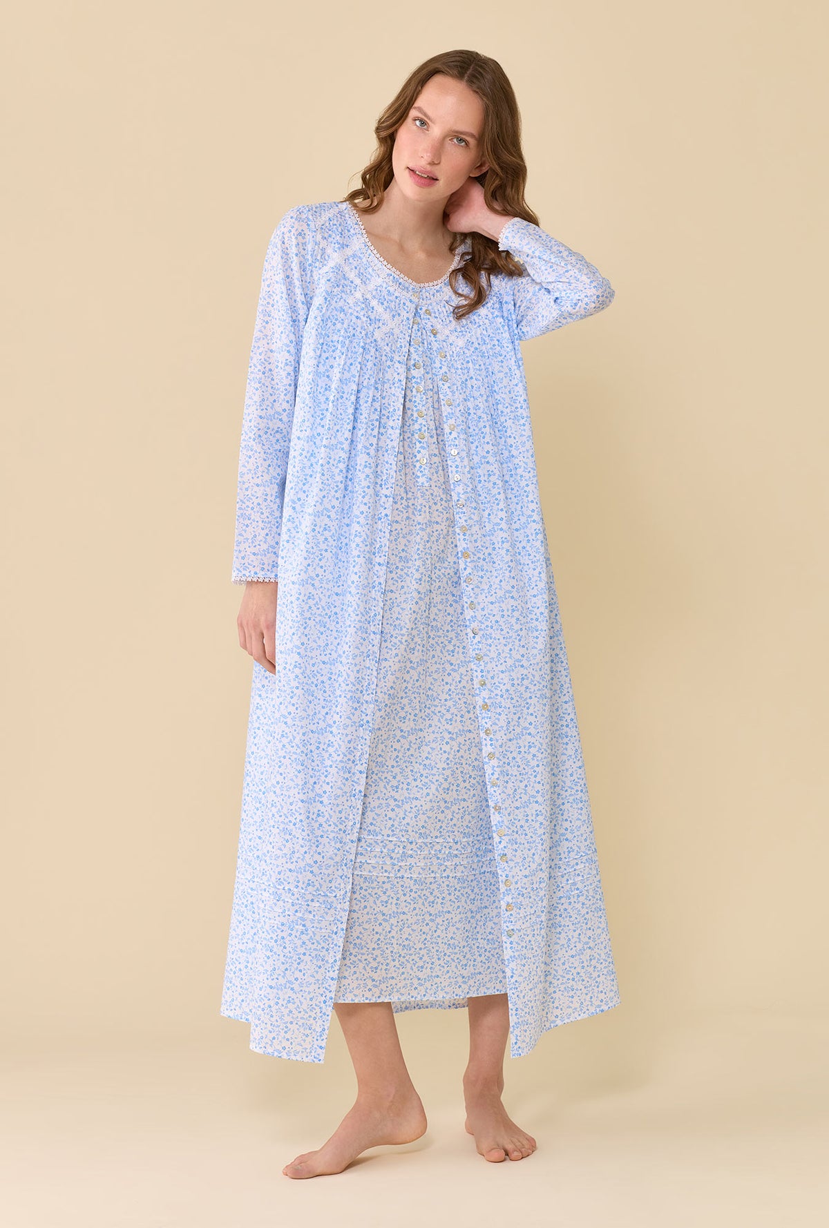 Poetic Long Sleeve Robe