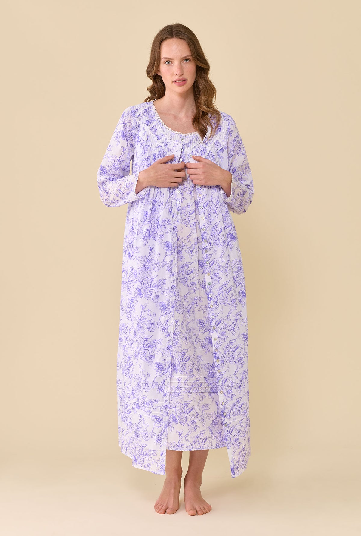 Poetic Long Sleeve Robe