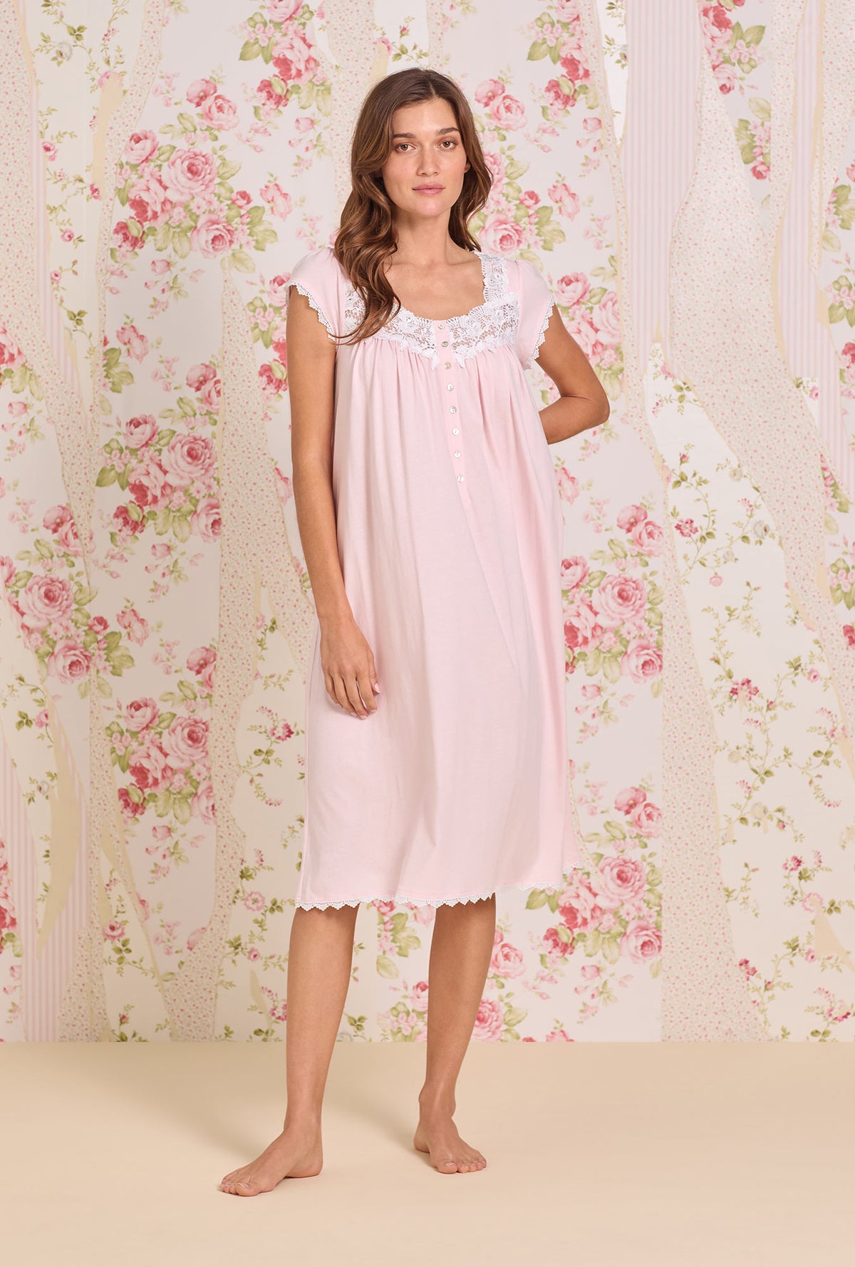 Villa Blanca Waltz Knit Nightgown