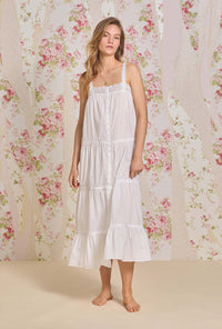 The "Camille" Iconic White Cotton Lawn Gown