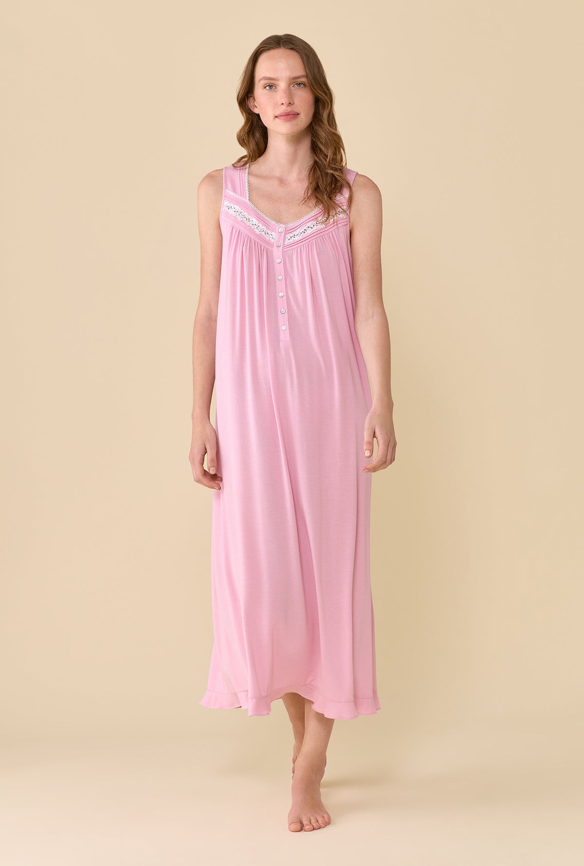 The Eileen Dusty Rose Nightgown