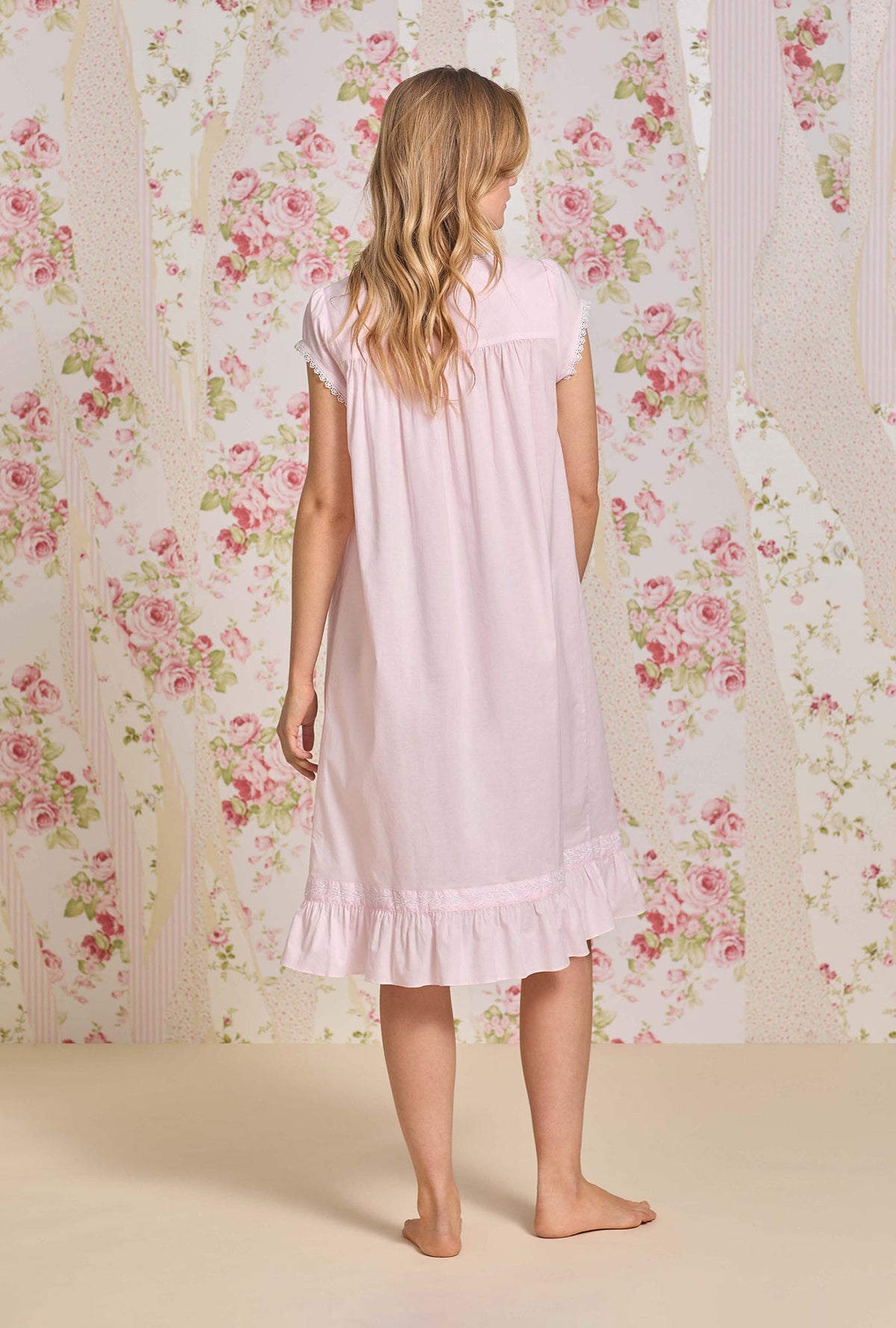 Bare Rose Cotton Lawn Waltz Nightgown