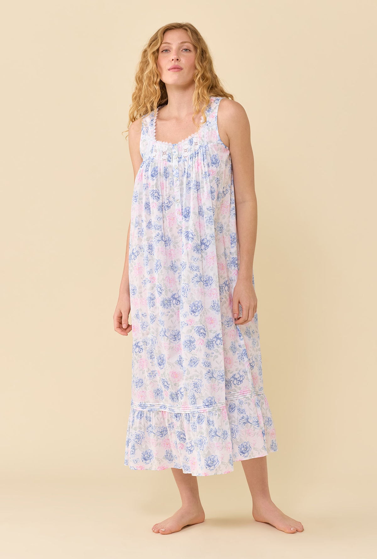 Eileen Briarwood 100% Cotton Woven Lawn Ballet Nightgown