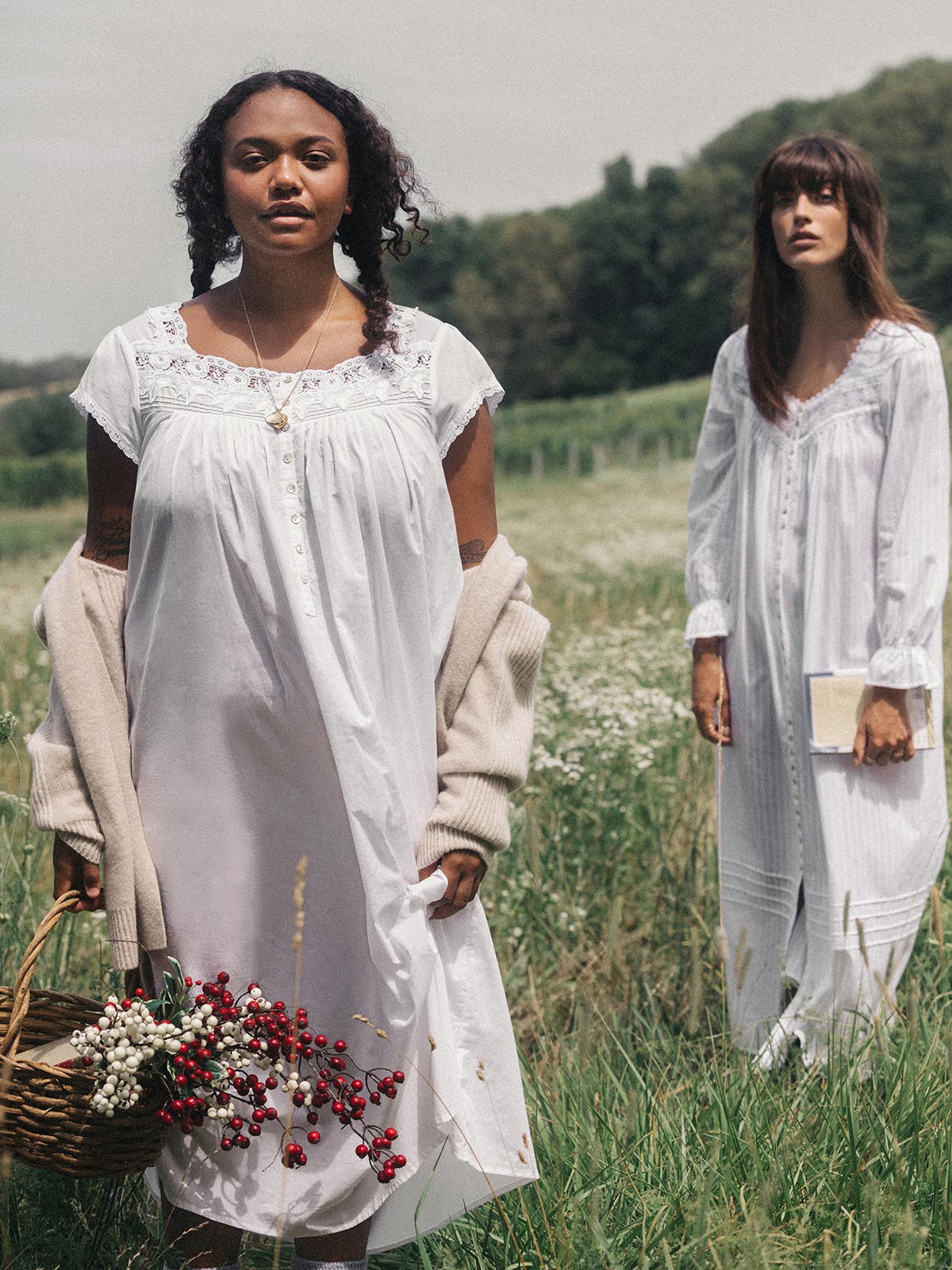 FLORENTINE LACE NIGHTGOWN