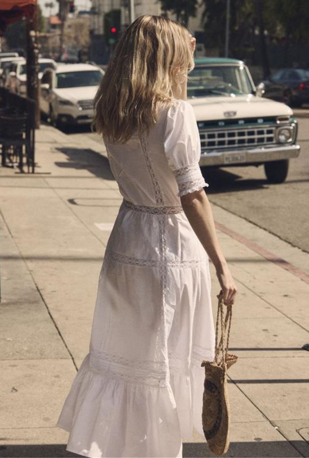 Eileen West The Lucia Soft White Cotton Maxi Dress Soft White / XL Eileen West The Lucia Soft White Cotton Maxi Dress Soft White / XL