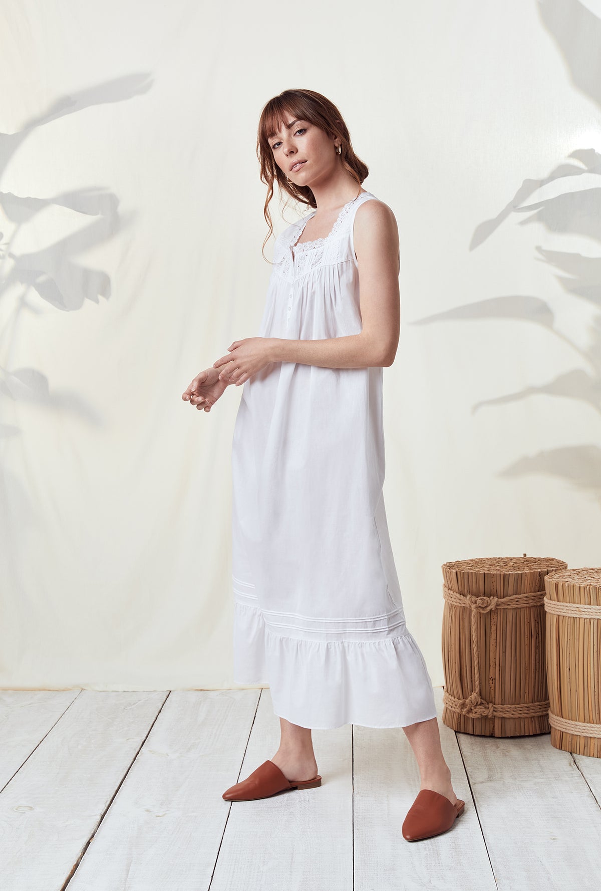 Linen nightgown hot sale