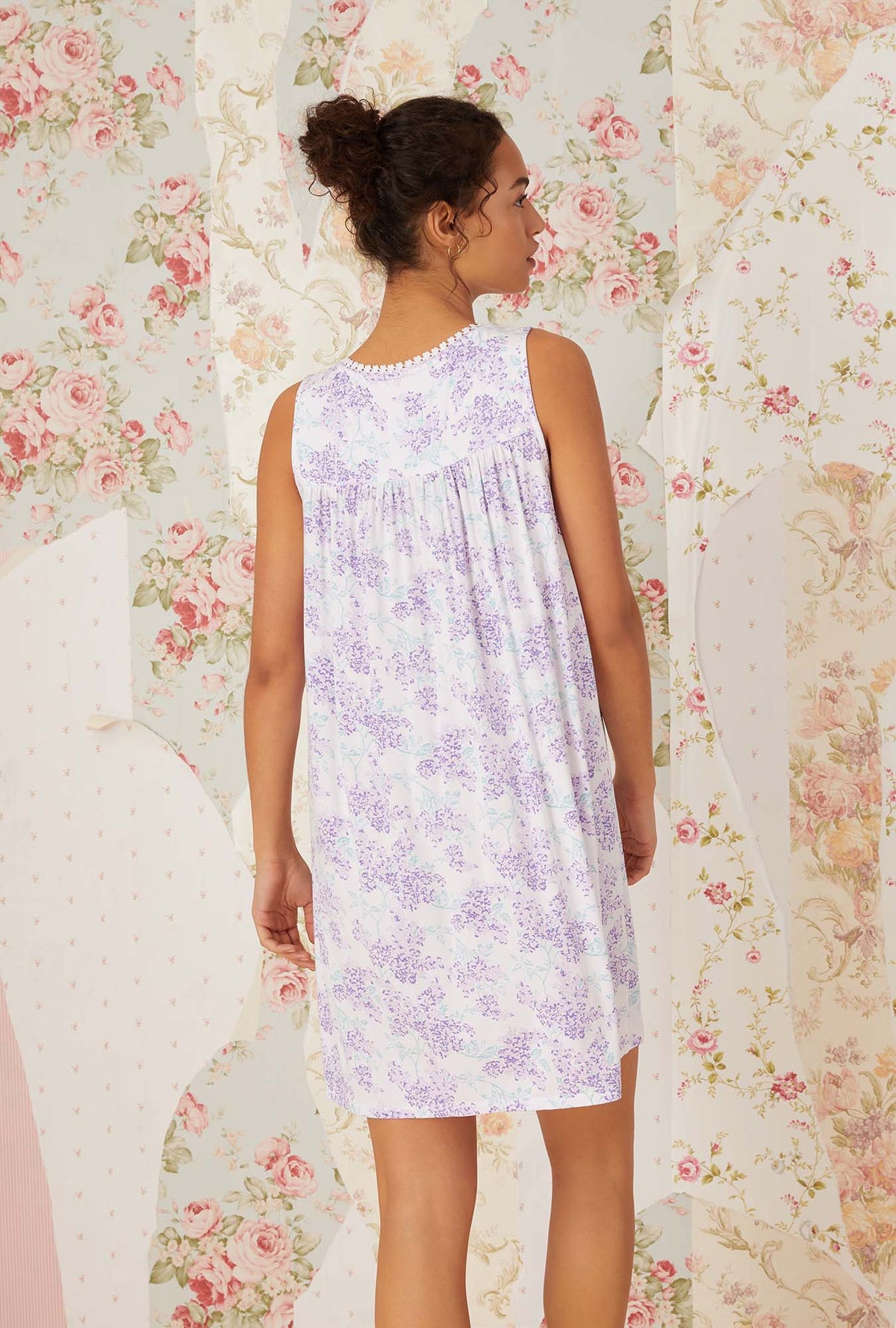 Tencel ™Lavender Hydrangea Chemise
