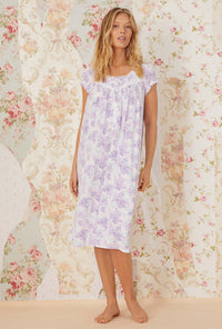 Tencel ™Lavender Hydrangea Waltz Nightgown