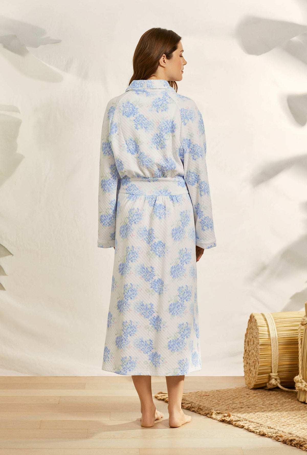 Hydrangea Blossom Ballet Wrap Robe