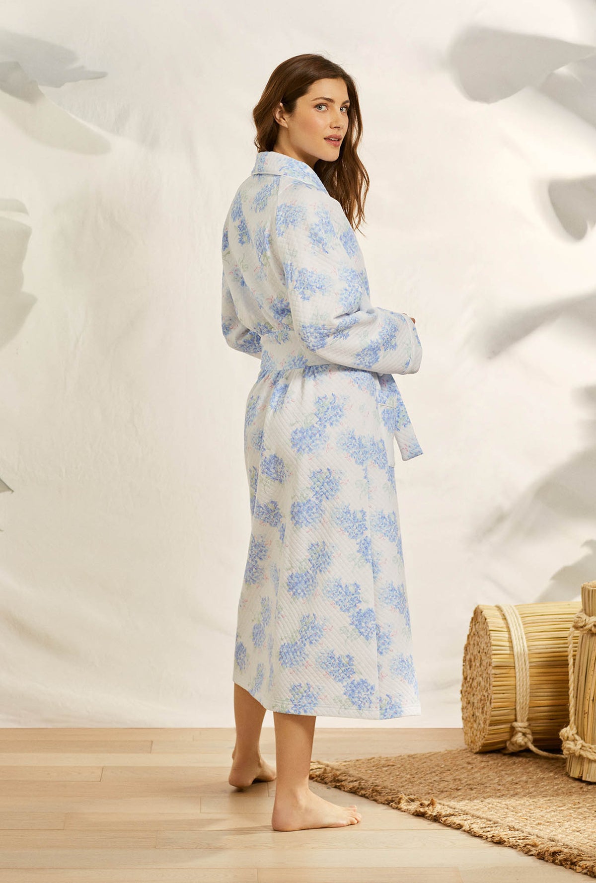 Hydrangea Blossom Ballet Wrap Robe