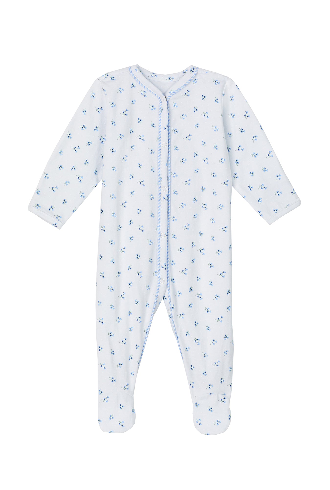 A Baby Seaside Floral Cotton Onesie