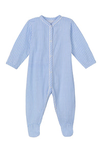 A Baby Seaside Dream Stripe Cotton Onesie
