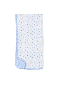 A Baby Seaside Floral Cotton Blanket