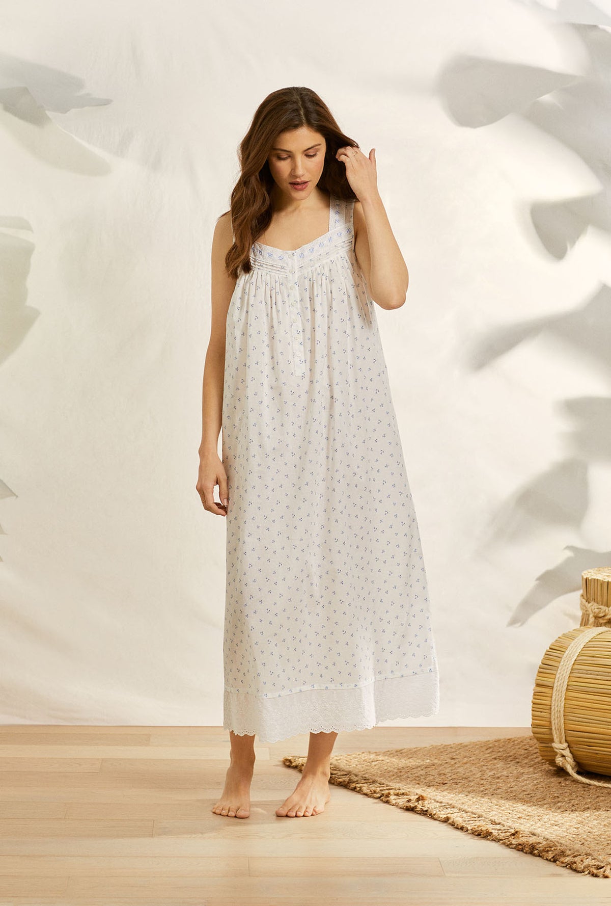 Eileen West Summer Breeze Cotton Nightgown