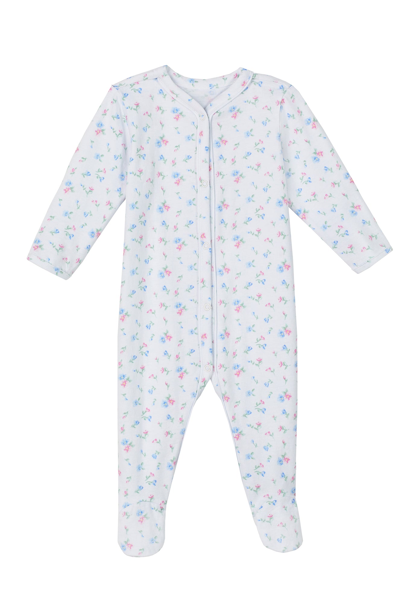 A Baby Onesie Delicate Floral