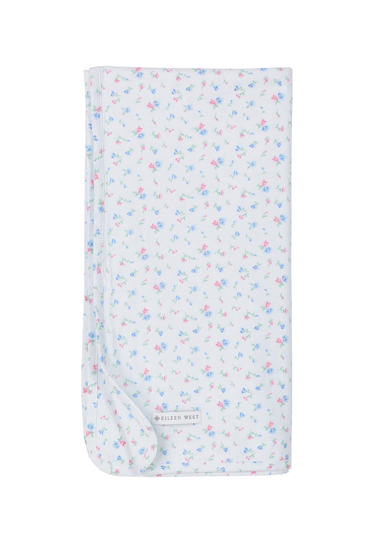 A aby Delicate Floral Cotton Blanke