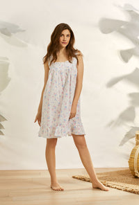 Delicate Floral "Eileen" Chemise