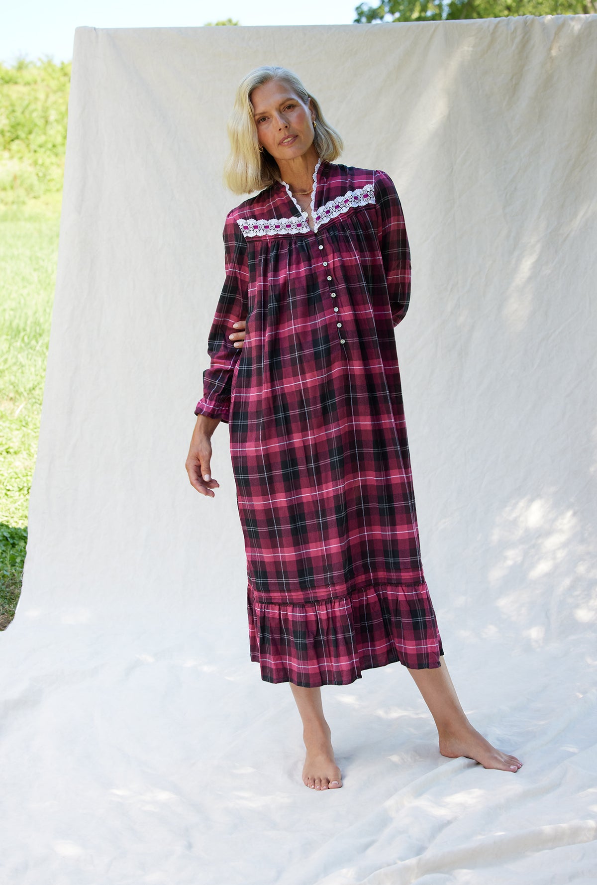 Petite 2025 flannel nightgowns