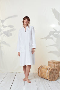 Spa Soft Terry Zip Robe