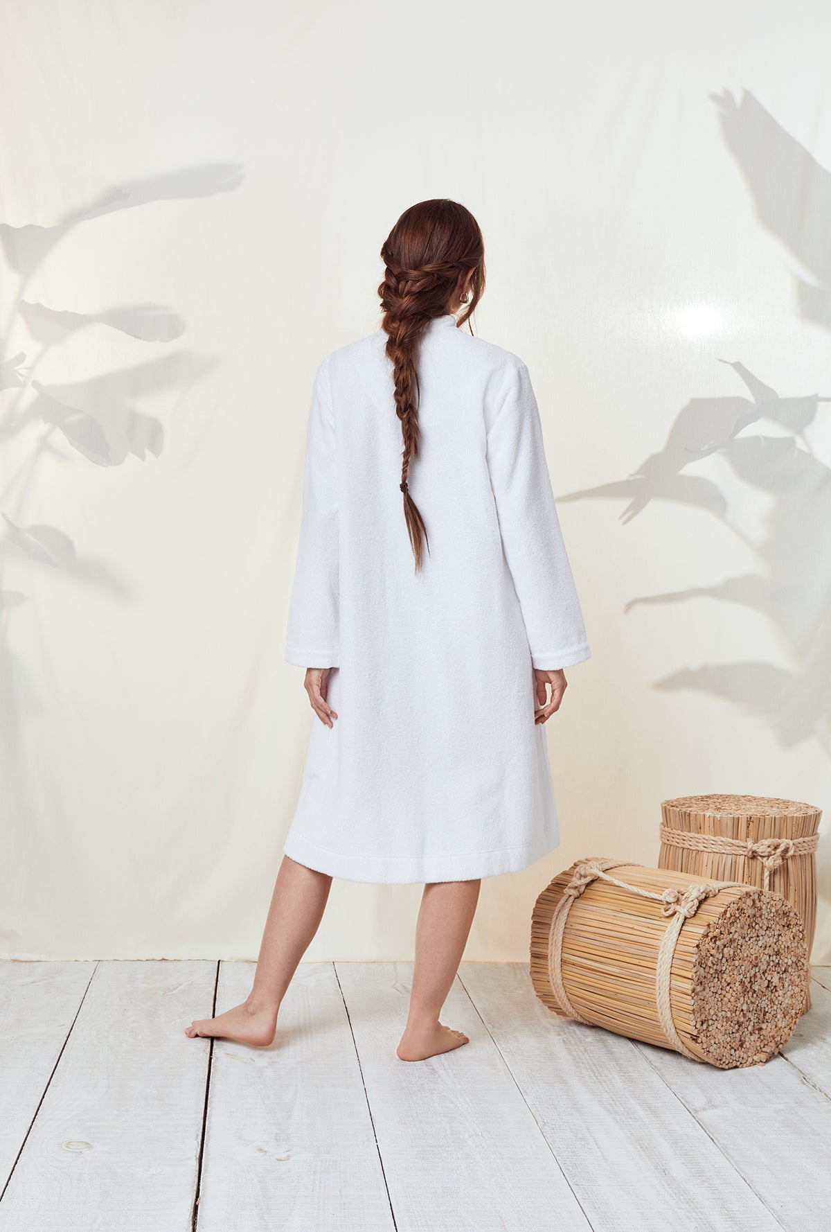 Spa Soft Terry Zip Robe