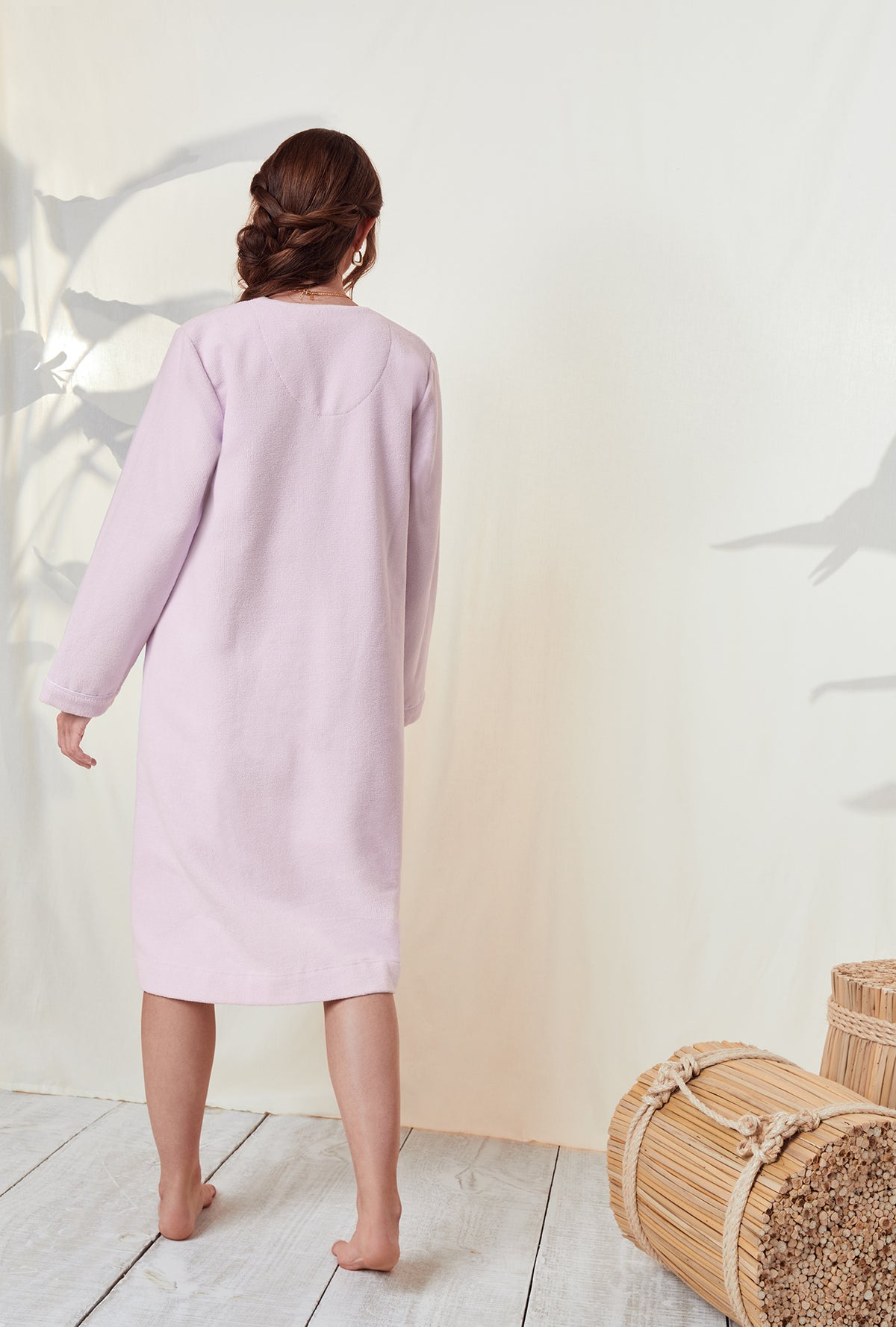 Spa Soft Terry Zip Robe